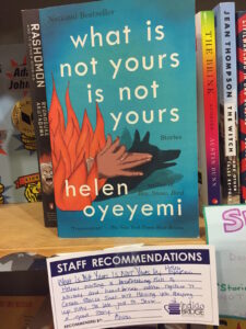 Indigo Bridge books Helen Oyeyemi